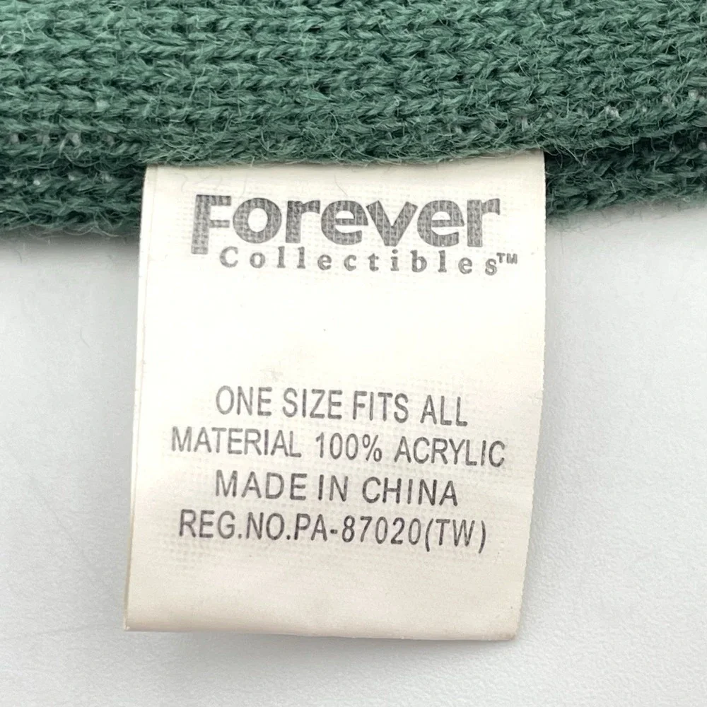 New‎ York Jets Forever Collectibles Knit Fringe Scarf Green White NFL Licensed